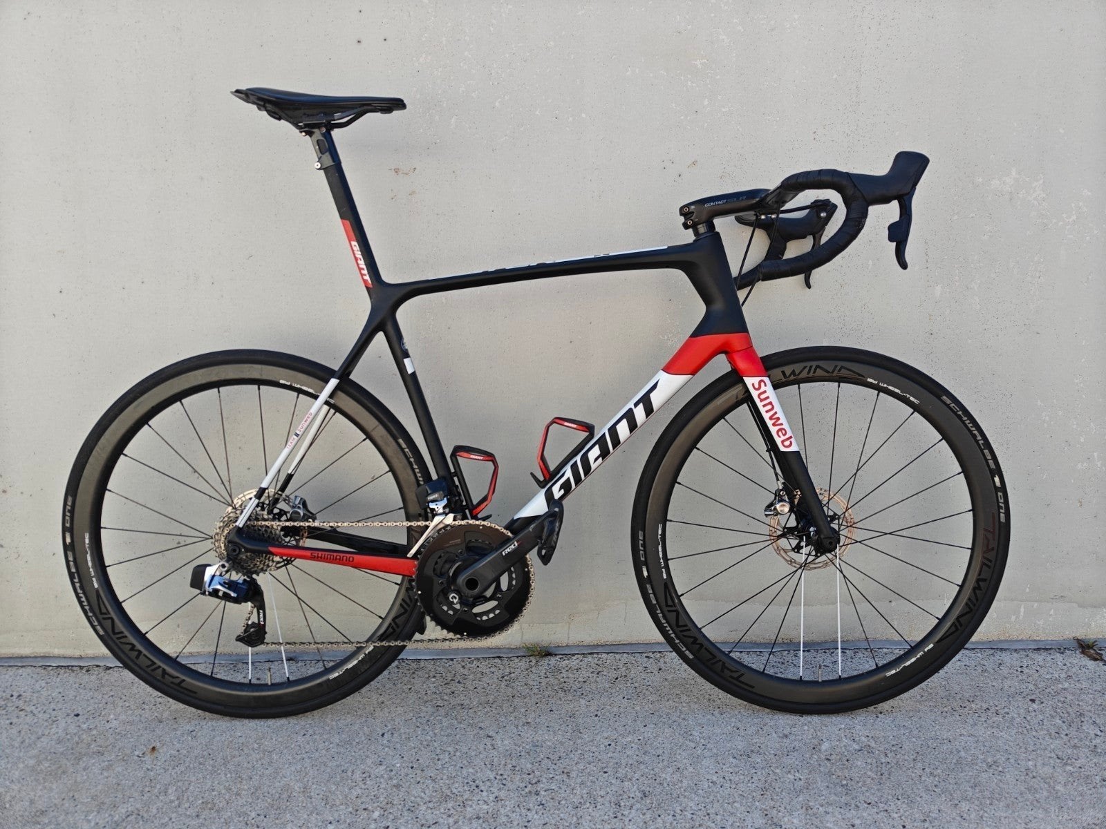 Giant TCR disc SRAM Red etap, Ophalen, 28 inch, Gebruikt, Carbon