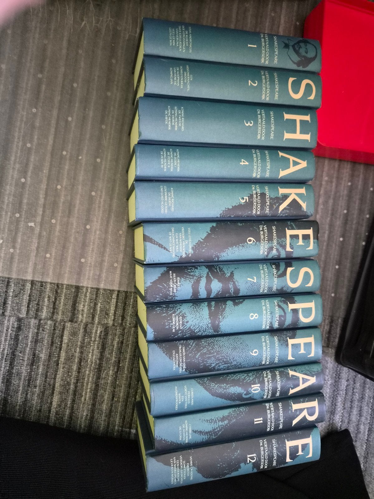 Shakespeare Compleet Werk - 12 Delen Vertaling Burgersdijk, Ophalen of Verzenden, Zo goed als nieuw, William Shakespeare