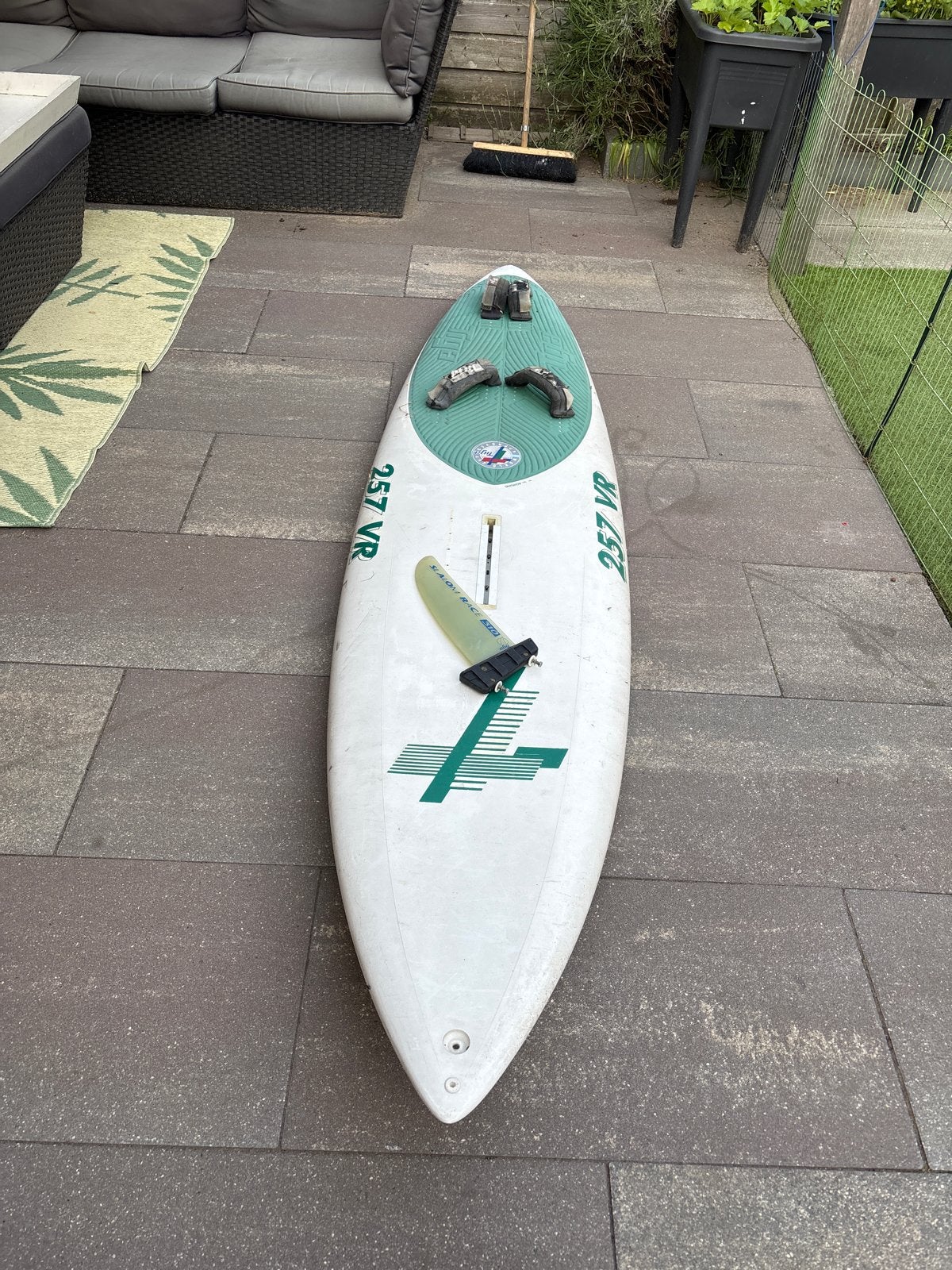 Windsurfplank Tiga 257 VR - Gebruikt, Watersport en Boten, Windsurfen, Gebruikt, Minder dan 250 cm, F2, Ophalen of Verzenden