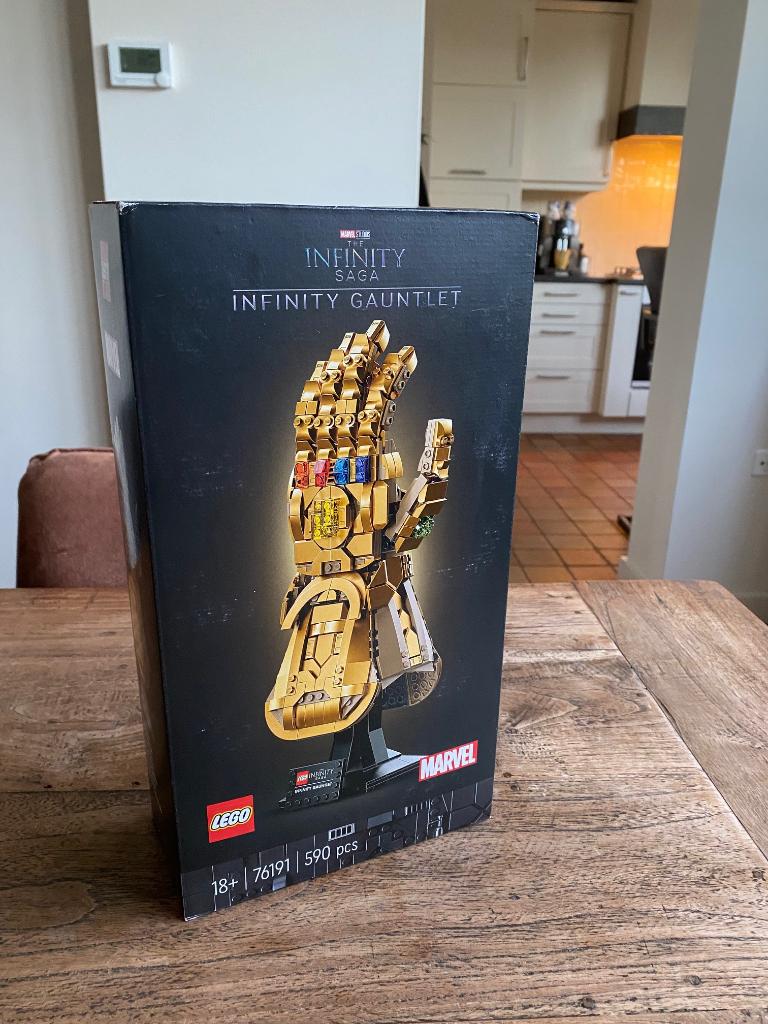Lego Marvel 76191 Infinity Gauntlet, Kinderen en Baby's, Speelgoed | Duplo en Lego, Zo goed als nieuw, Lego, Complete set, Compleet