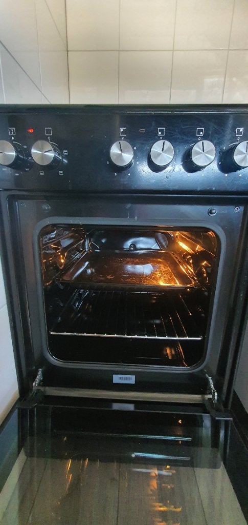Everglades keramisch kooktoestel met oven, Witgoed en Apparatuur, Ophalen, Hete lucht, Keramisch, 4 kookzones