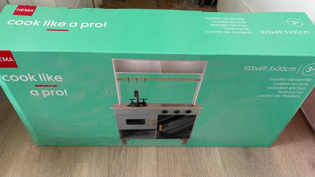 Nieuw HEMA Houten Keukentje - Cook Like a Pro!, Ophalen of Verzenden, Nieuw