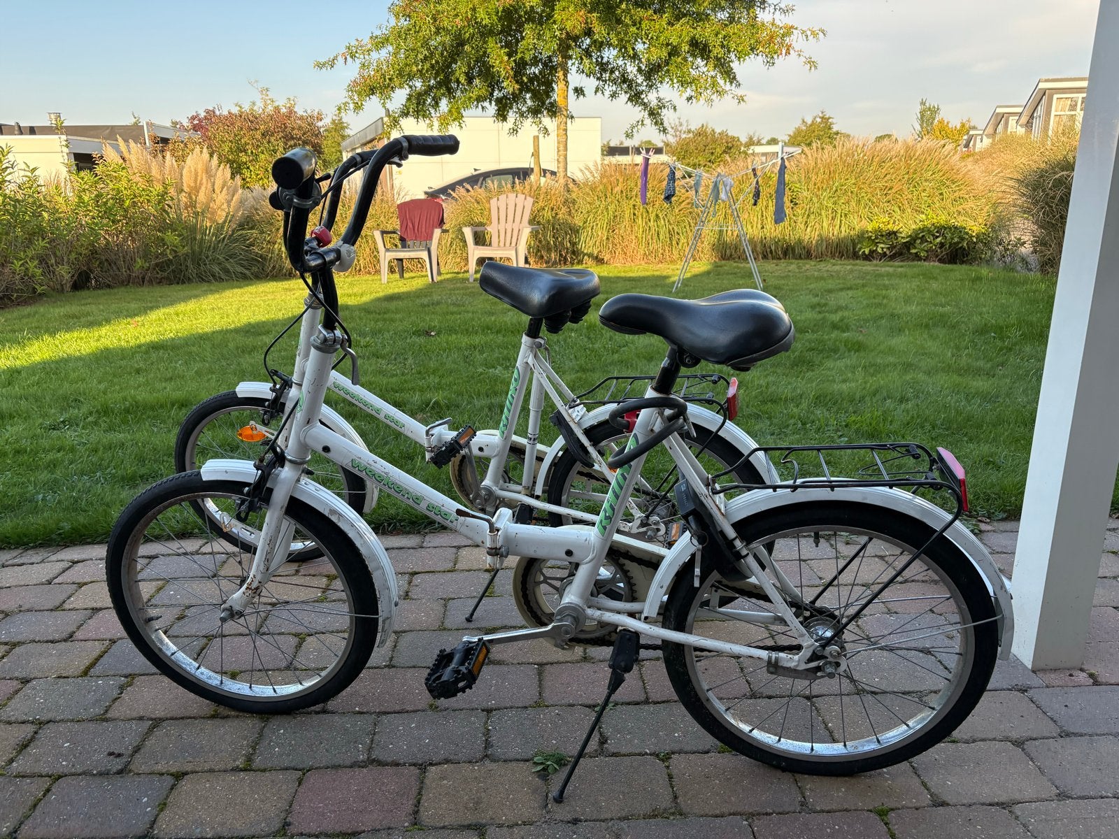 2x Rhino Weekend Star vouwfietsen - Wit