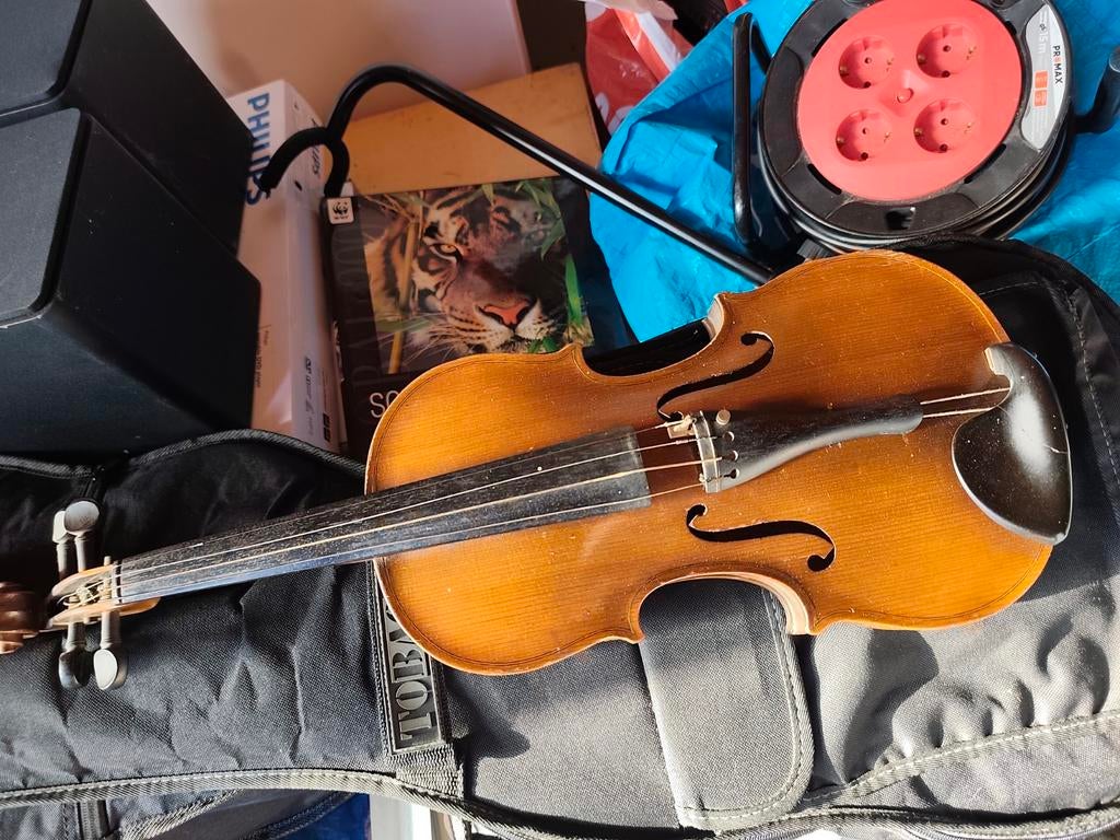 Vintage viool- Gebruikt stradivarius.staat er in. Moetworden, Gebruikt, Overige formaten, Viool, Ophalen of Verzenden