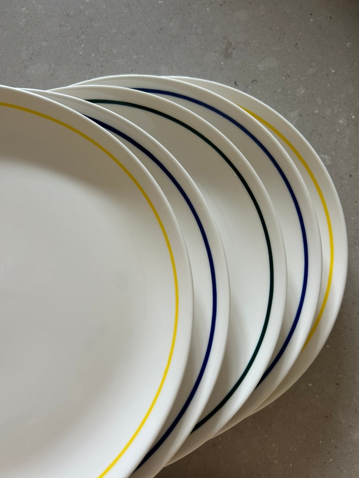 Tafelgenoten Hema lunchbord ontbijtbord, Huis en Inrichting, Keuken | Servies, Ophalen, Zo goed als nieuw, Overige stijlen, Bord(en)