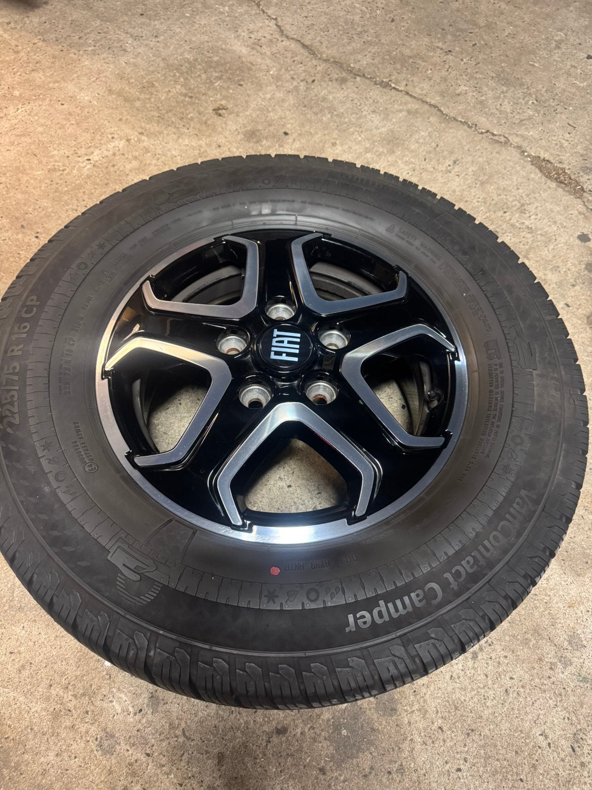 Campervelgen Fiat ducato lichtmetaal 5x130 heavy chassis., Auto-onderdelen, Banden en Velgen, Ophalen, 16 inch, Banden en Velgen