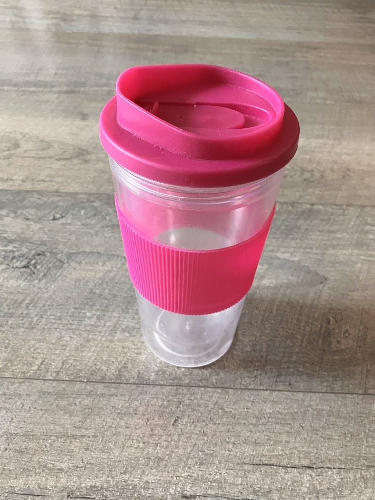 Plastic campingbeker, Caravans en Kamperen, Ophalen of Verzenden, Zo goed als nieuw