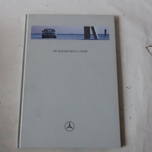 Mercedes CL Coupe folder 1997 hard cover OPRUIMING, Ophalen of Verzenden, Gelezen, Mercedes