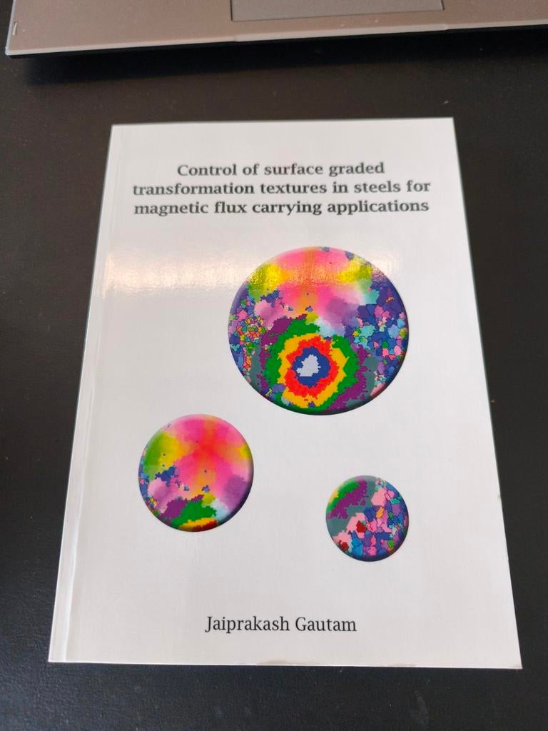 Control of surface graded transformation textures in steels, Jaiprakash Gautam, Nieuw, Ophalen of Verzenden, WO