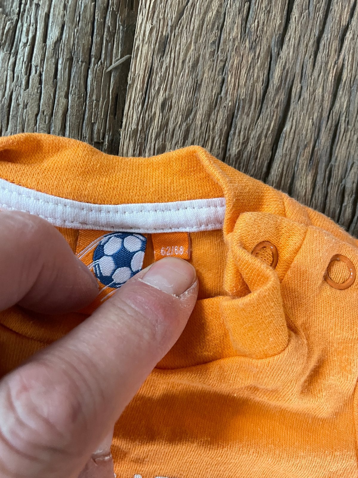 2x baby rompertje 62/68 - Oranje Kampioen Future Soccer King, Ophalen of Verzenden, Gebruikt, Jongetje of Meisje, Nacht- of Onderkleding