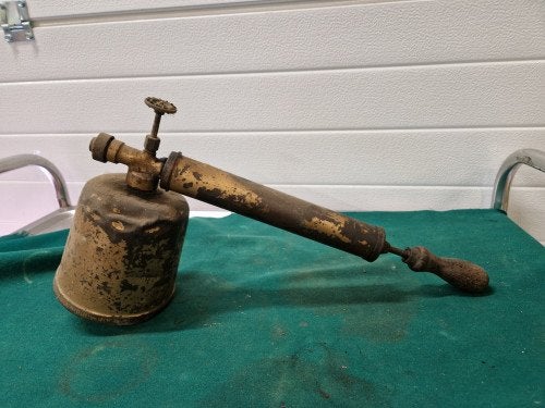antieke insecten spuit, Ophalen of Verzenden, 'T Olde Gre-j, Info@toldegrej.nl, Endepoelstraat 20f Didam