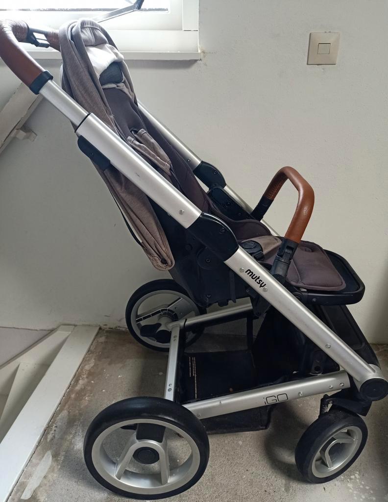 Mutsy Igo Kinderwagen - Compleet, Gebruikt, Verstelbare duwstang, Mutsy, Ophalen