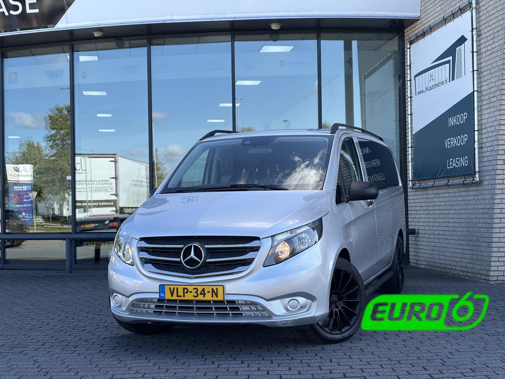 Mercedes-Benz Vito 114 CDI Lang*MARGE*DC*NAVI*HAAK*A/C*TEL*L, Auto's, Gebruikt, Euro 6, 2000 kg, Mercedes-Benz