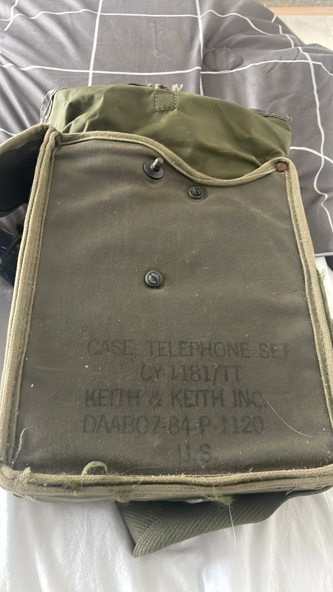 Telefoontoestel uit ww2 us, Verzamelen, Militaria | Tweede Wereldoorlog, Ophalen of Verzenden, Amerika