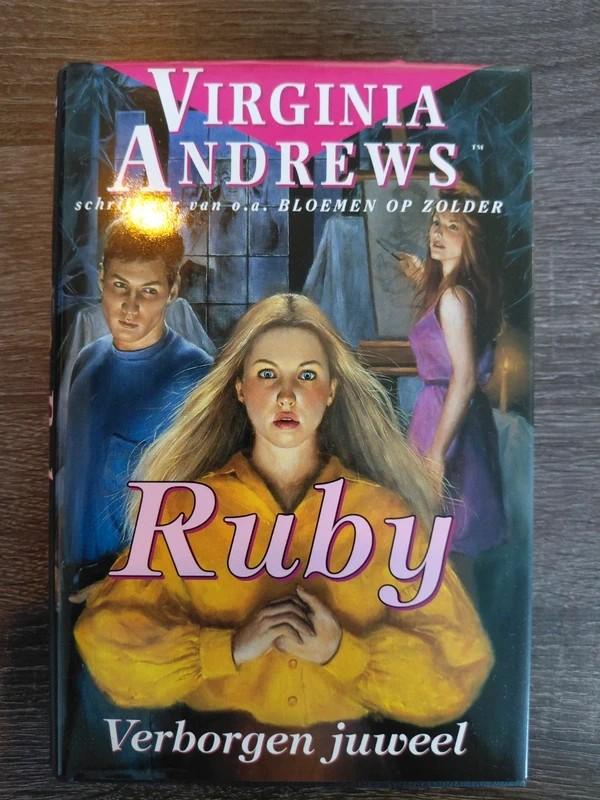 Ruby: Verborgen juweel - Virginia Andrews, Ophalen of Verzenden, Gelezen, Virginia Andrews, Nederland