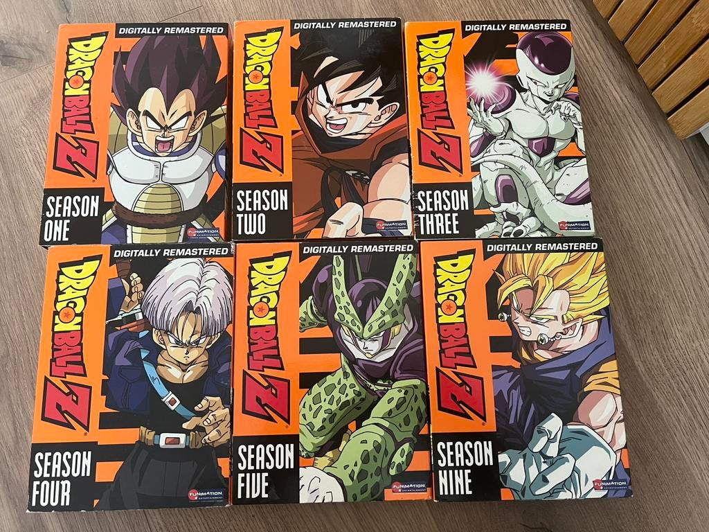 Dragonball z dvd boxen orange bricks 3 seizoenen, Cd's en Dvd's, Ophalen of Verzenden, Zo goed als nieuw
