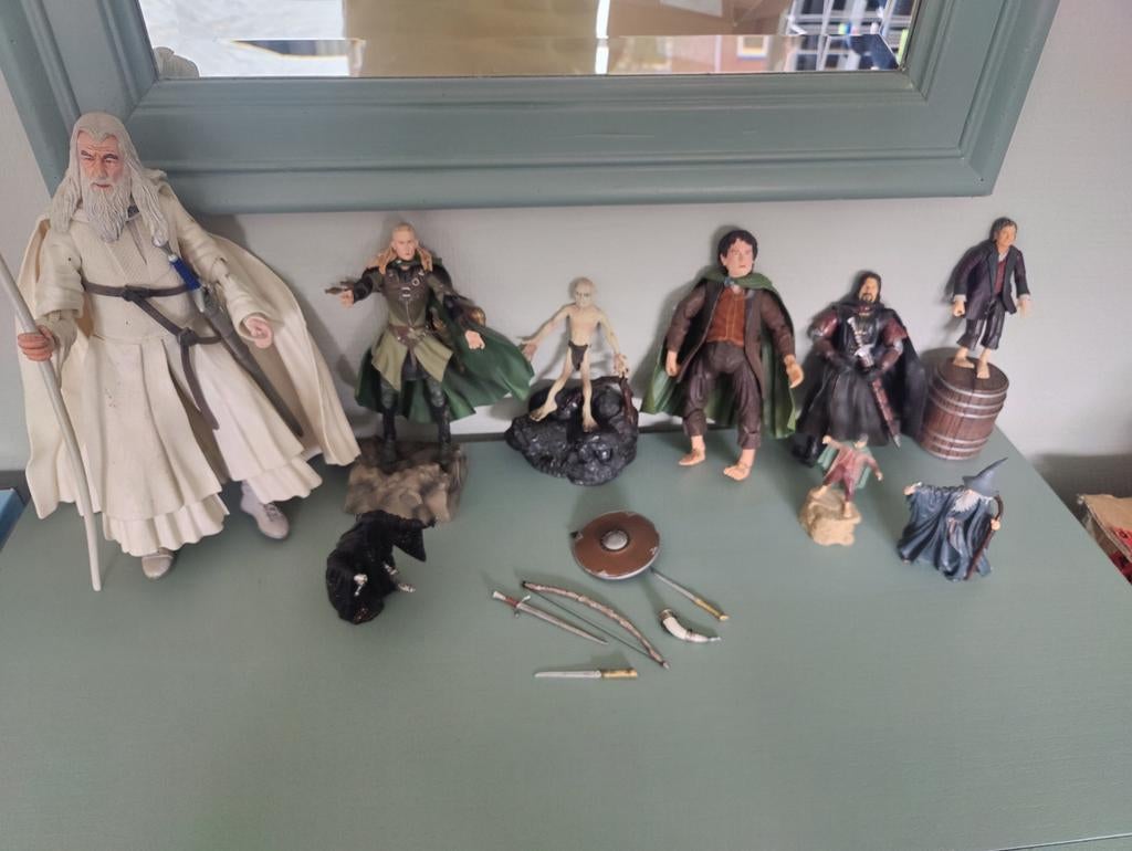 Lord of the Rings Poppetjes - Diverse Figuren Collectie, Ophalen, Gebruikt, Actiefiguurtje