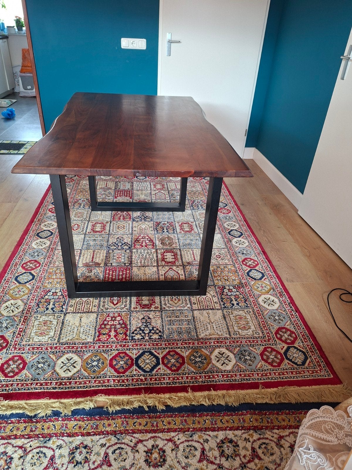 Eettafel, Ophalen, Rechthoekig, 100 tot 150 cm, 50 tot 100 cm