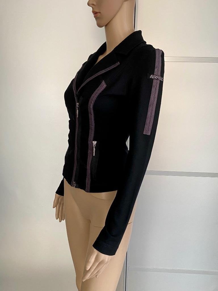 G741 Airfield maat XS=34 jasje blazer colbert vest zwart, Zwart, Ophalen of Verzenden, Zo goed als nieuw, Jasje