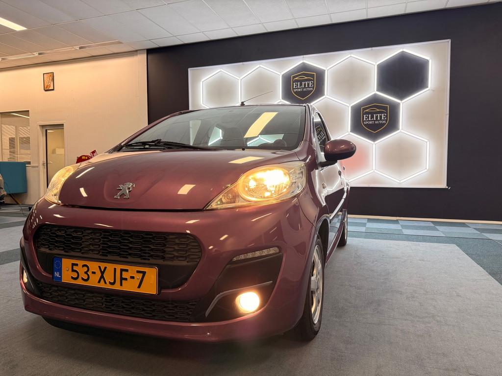 Peugeot 107 1.0 Active I Automaat I NAP I, Auto's, Peugeot, Euro 5, Stof, Gebruikt, Zwart