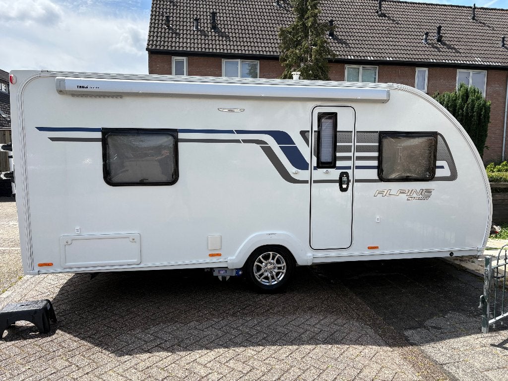 Sprite Alpine Sport 470 CF +MOVER +LUIFEL +FIETSREK 2017, Omvormbare zithoek, Schokbreker, 750 - 1000 kg, Particulier