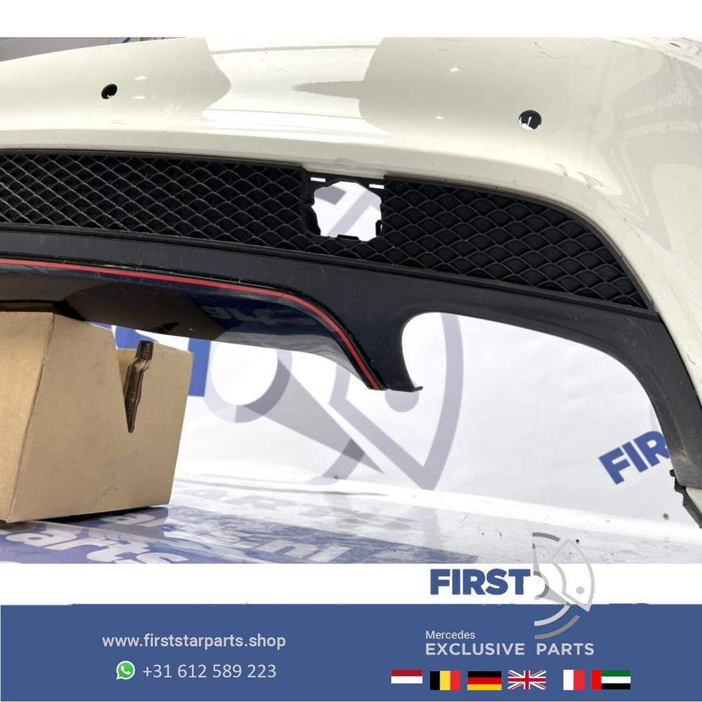 W117 CLA AMG ACHTERBUMPER Mercedes C117 X117 2013-2018 ORIGI, Gebruikt, -, Voor, Ophalen of Verzenden