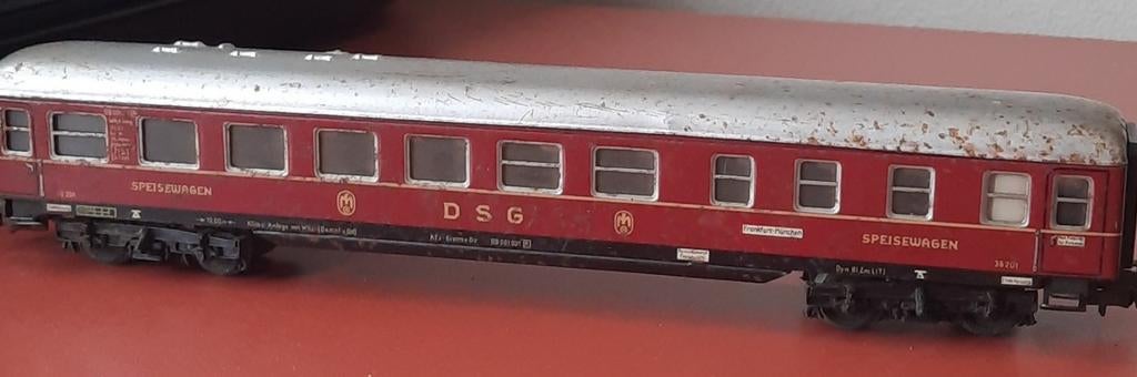 Marklin 4024 DSG, Overige merken, Gebruikt, Gelijkstroom, Wagon