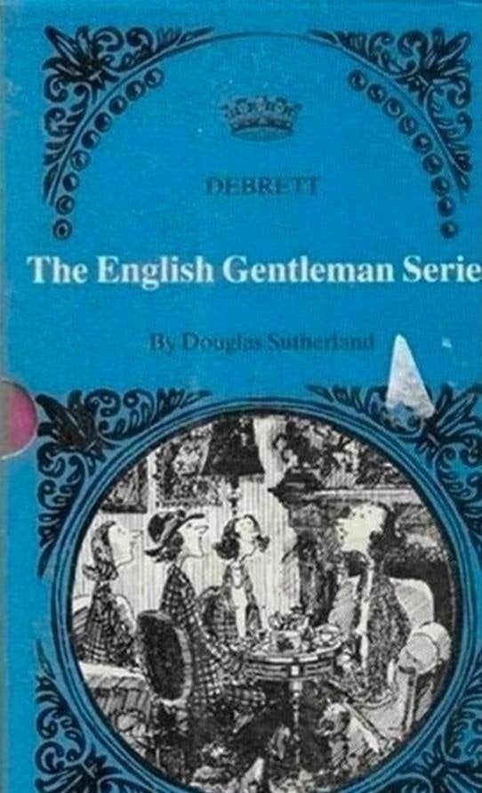 Douglas Sutherland The English Gentleman Series, Ophalen of Verzenden, Zo goed als nieuw