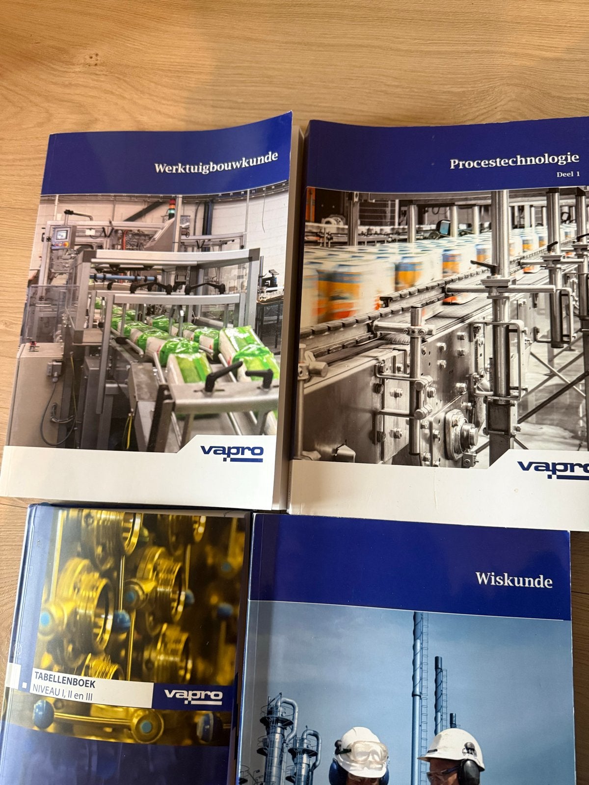 Vapro Studieboeken: Werktuigbouwkunde, Procestechnologie, Wi, Ophalen of Verzenden, Beta, Zo goed als nieuw, MBO