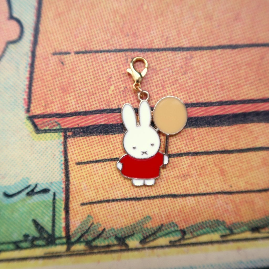 Nijntje clip on hangertje charm sleutelhanger, Verzenden, Nieuw, Knuffel of Figuurtje