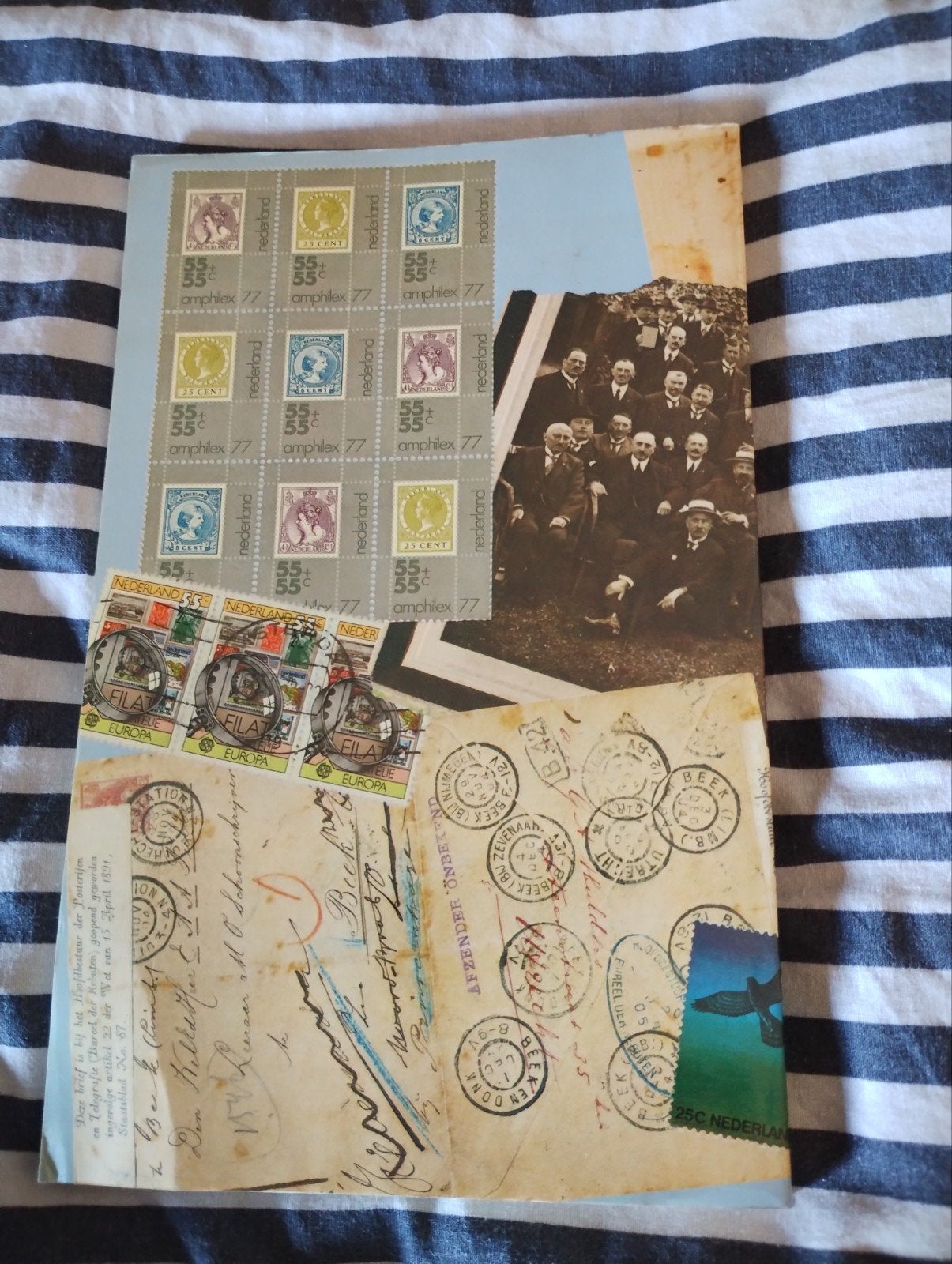 Jubileum uitgave 75 jaar NBFV., Postzegels en Munten, Ophalen of Verzenden