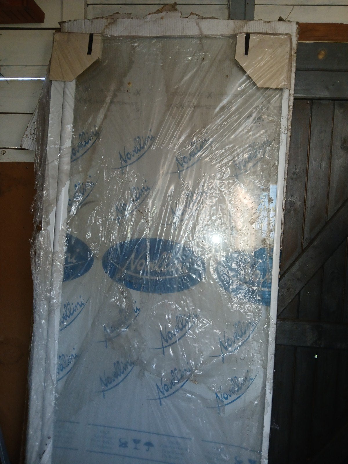douche deur  195 x85, Ophalen of Verzenden, Minder dan 80 cm, Glasplaat