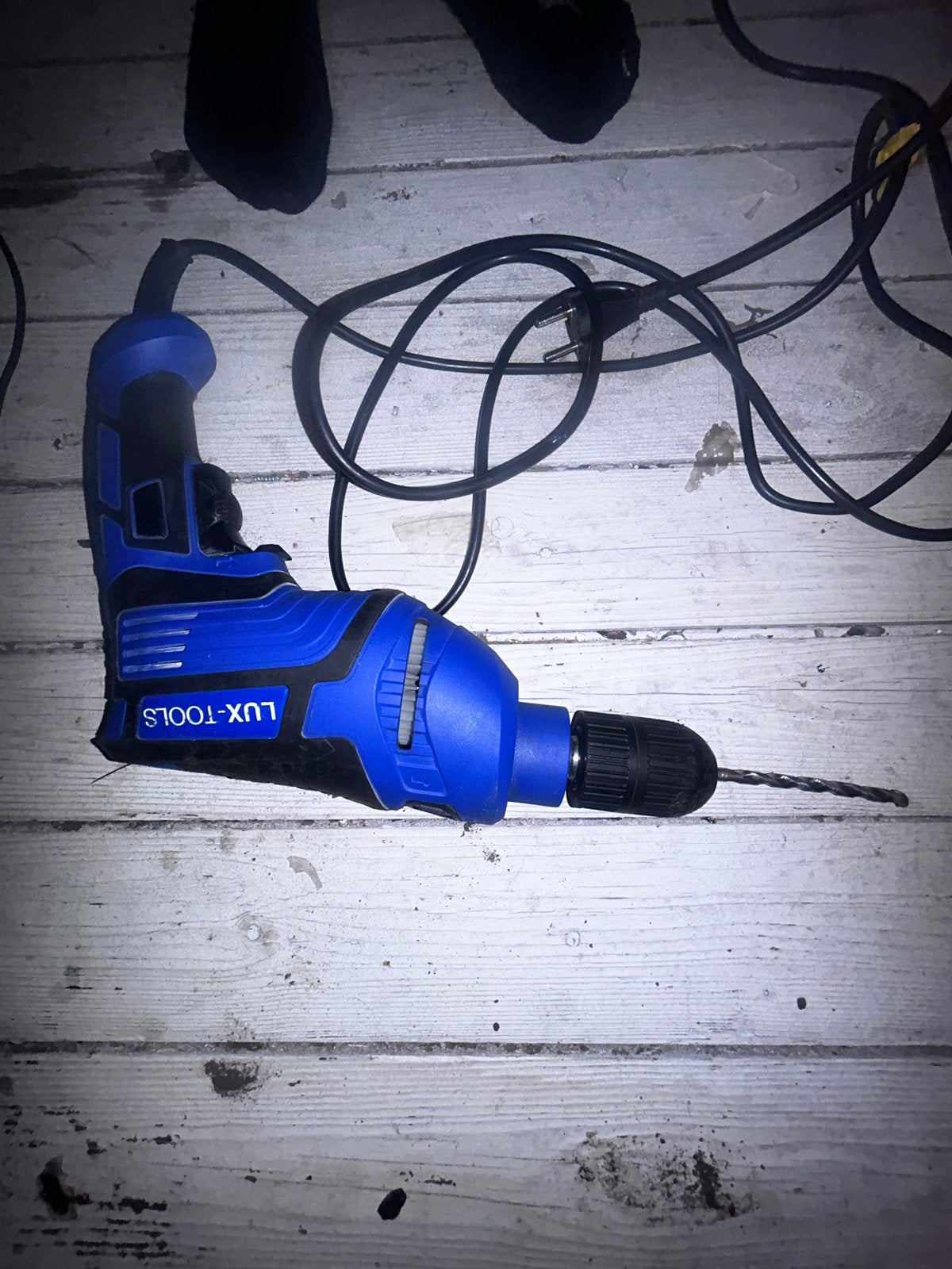Lux-Tools Boormachine - Zo goed als nieuw, Doe-het-zelf en Verbouw, Ophalen, Zo goed als nieuw, Minder dan 400 watt, Boormachine