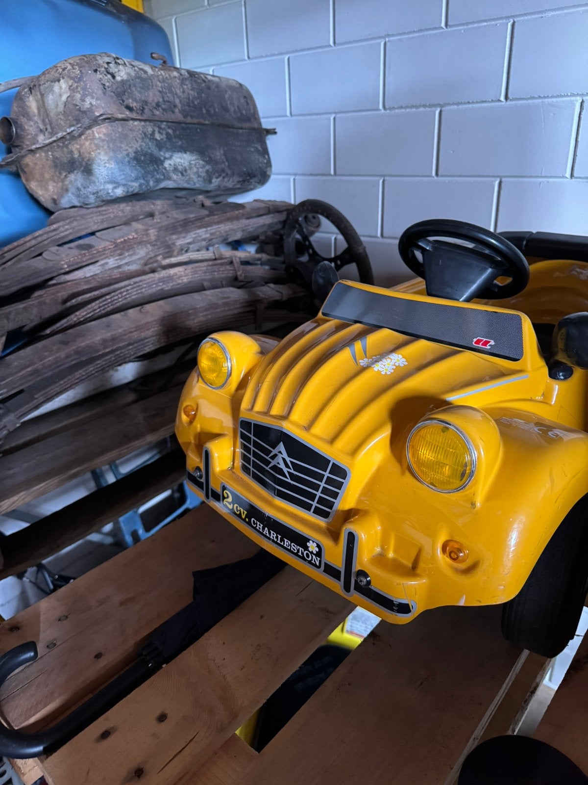 Kinder trapauto 2cv, Ophalen, Gebruikt, Overige merken