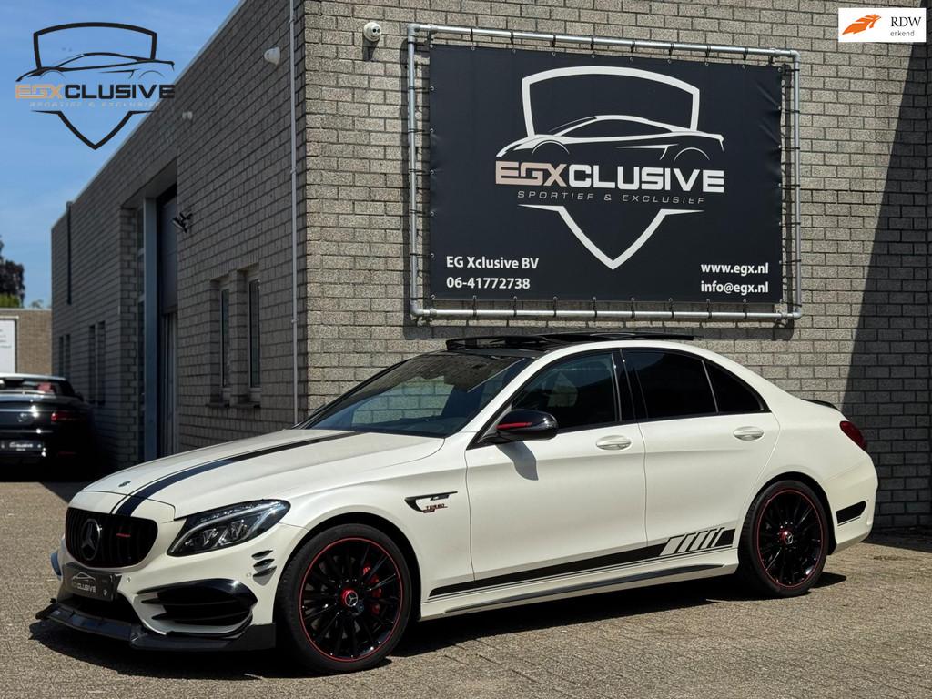Mercedes-Benz C-klasse C43 AMG 4MATIC PANO | KEYLESS | BLIND, Leder, Bedrijf, Vierwielaandrijving, 6 cilinders