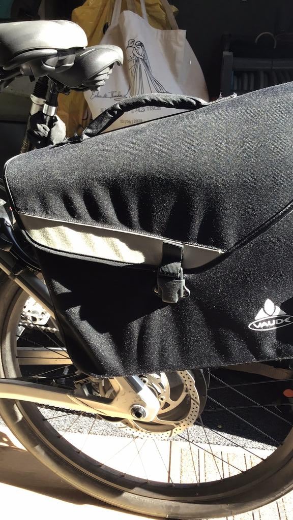 Vaude fietstas laptoptas aktetas office bag, Fietsen en Brommers, Fietsaccessoires | Fietstassen, Gebruikt, Ophalen of Verzenden