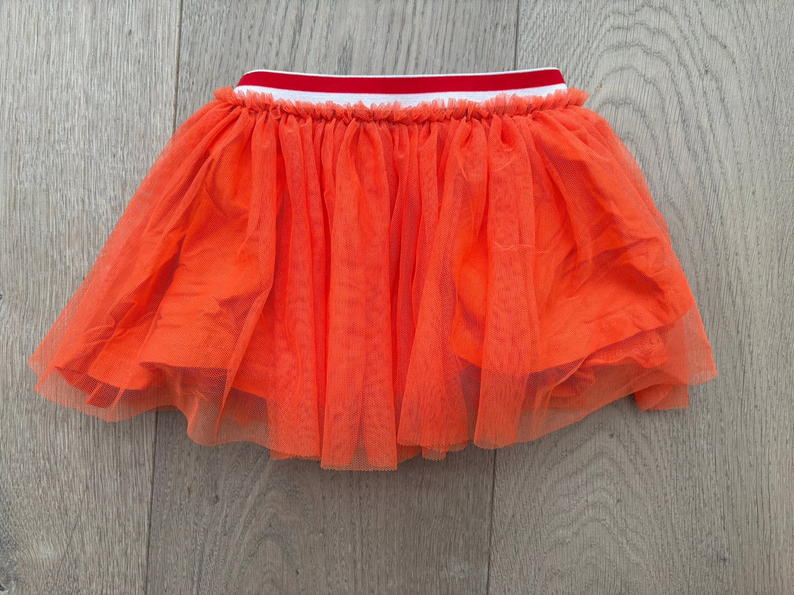 Oranje rokje Hema maat 86/92, Ophalen of Verzenden, Gebruikt, Meisje, Jurkje of Rokje