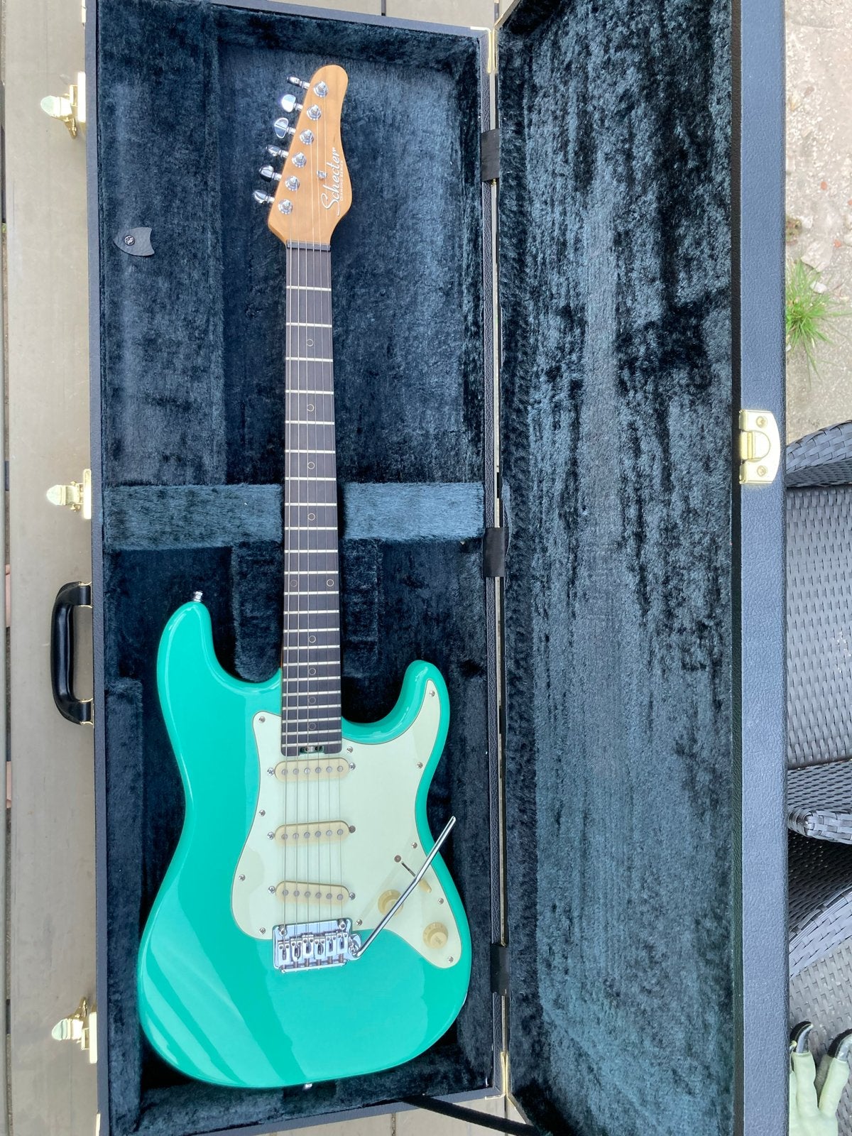 Schecter Nick Johnston Signature SSS Elektrische Gitaar, Ophalen, Zo goed als nieuw, Solid body, Overige merken