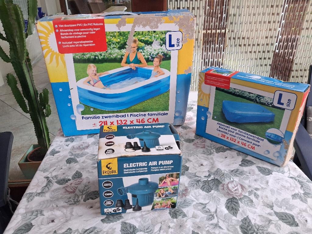 Zwembad (Opblaasbaar), Gebruikt, Minder dan 80 cm, Opblaaszwembad, Ophalen of Verzenden