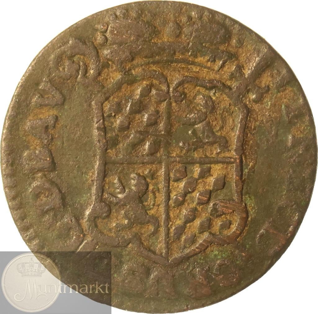 Luik - Liard 1745 - VARIANT wapenschild C, Postzegels en Munten, Ophalen of Verzenden, Vóór koninkrijk, Overige waardes, Losse munt