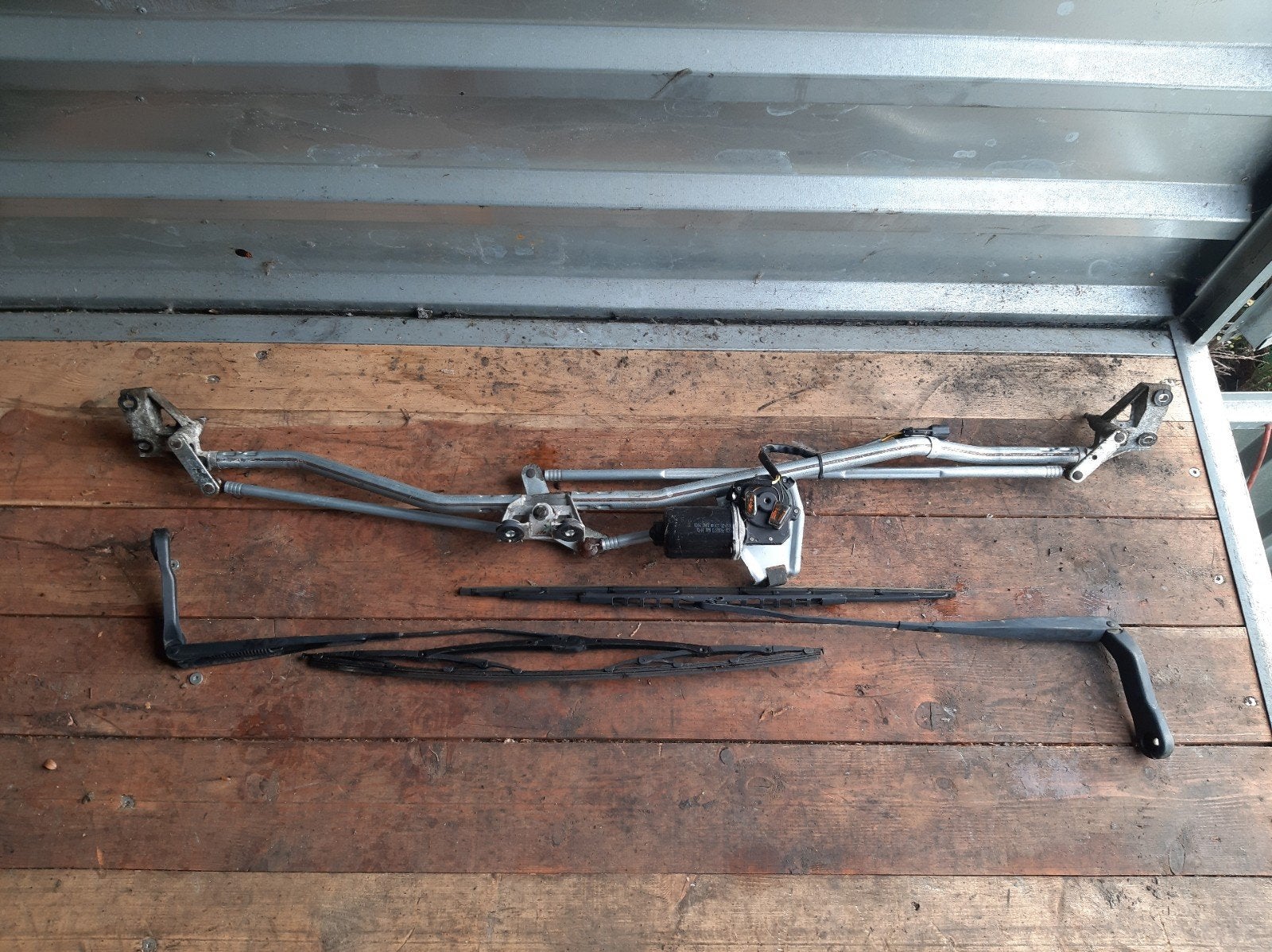 Opel Meriva A ruitenwisser motor mechaniek wisserarmen, Ophalen of Verzenden, Gebruikt, Opel