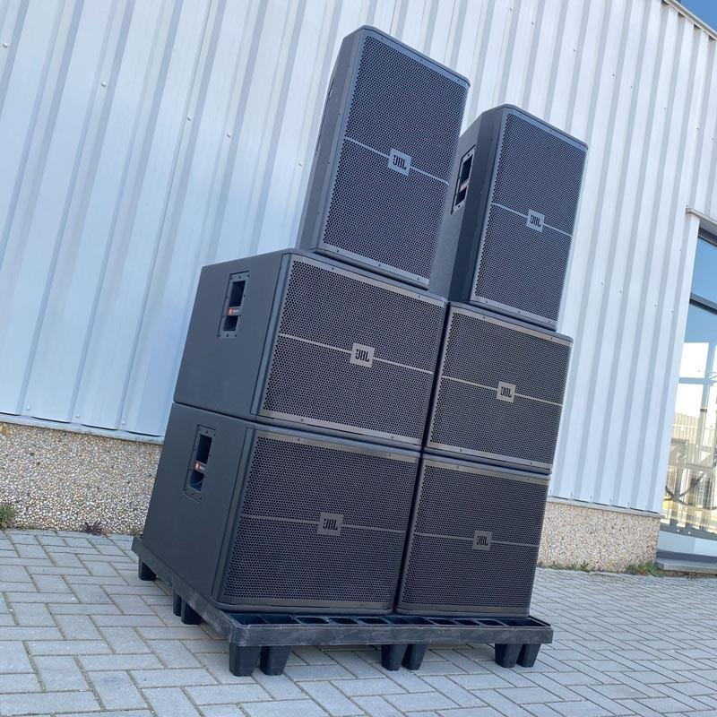 JBL Professional SRX715 (2) + SRX718S (4), Ophalen, Refurbished, Overige typen, JBL