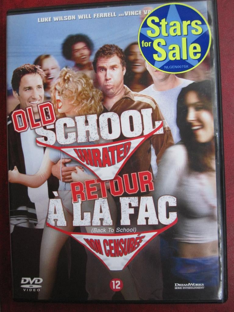 Old School (Unrated) 2003, Vanaf 12 jaar, Ophalen of Verzenden, Zo goed als nieuw, Overige genres