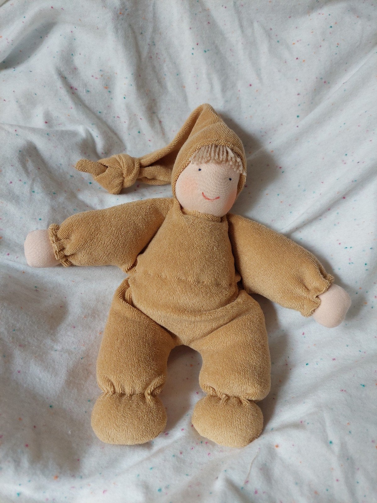 Antroposofische knuffelpop, Kinderen en Baby's, Speelgoed | Poppen, Ophalen of Verzenden, Nieuw, Overige typen