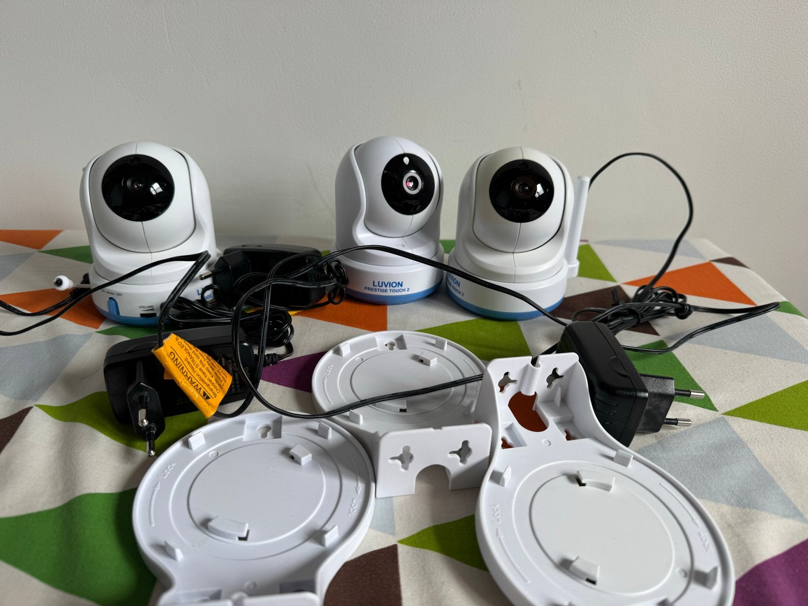 Luvion Prestige Touch 2 : 3 losse camera's tekoop, Ophalen of Verzenden, Gebruikt, 250 meter of meer, Camera