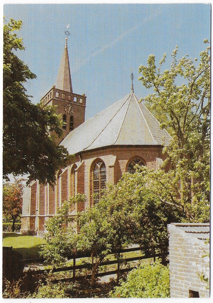 Opperdoes Ned Herv Kerk Gelopen Ansichtkaart ( B4596), Ophalen of Verzenden, 1960 tot 1980, Gelopen
