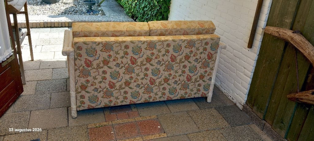meubels, Huis en Inrichting, Banken | Bankstellen, Ophalen, Gebruikt, Tweepersoons, 75 tot 100 cm