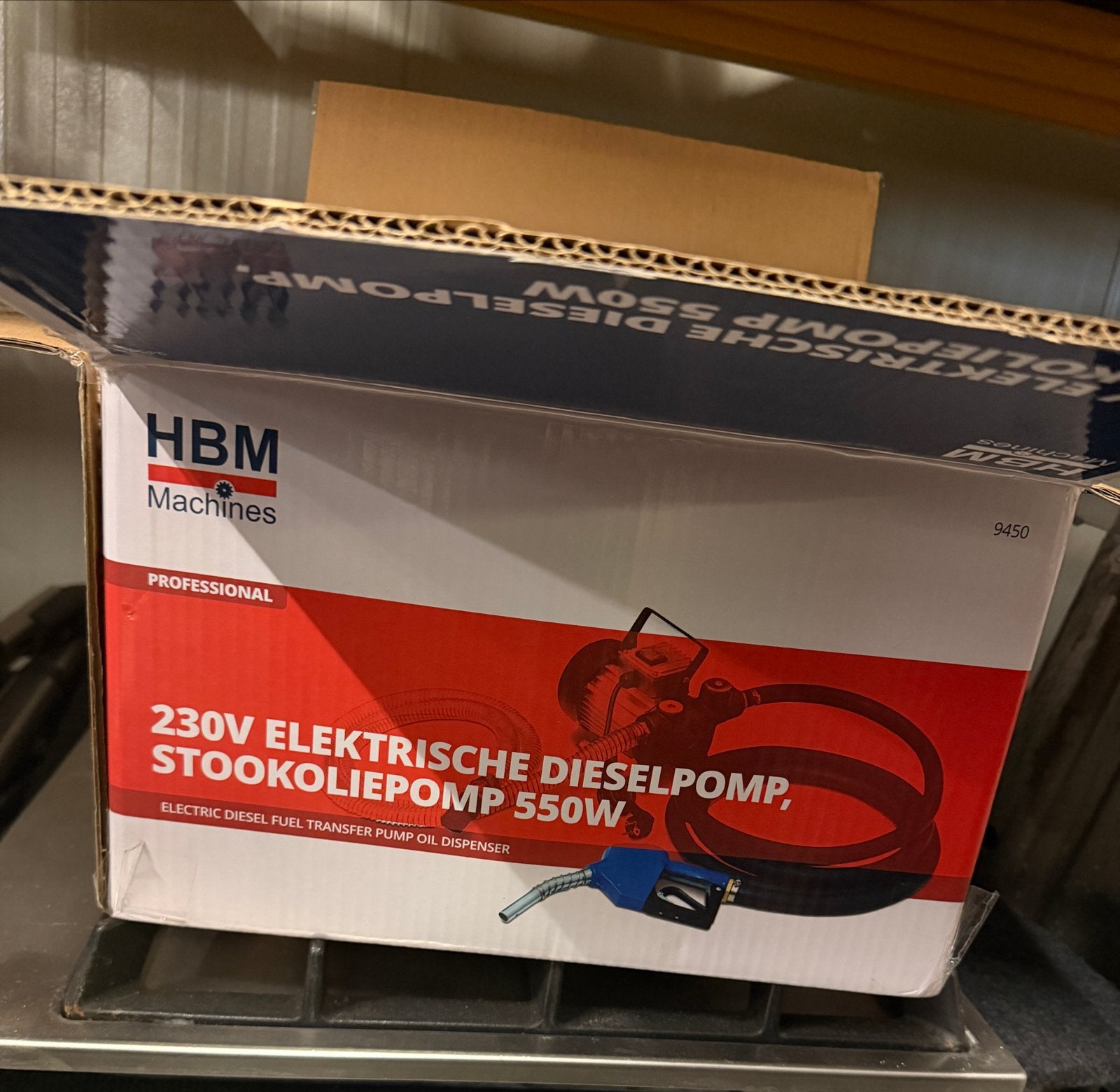 HBM Machines Elektrische Dieselpomp 550W, Doe-het-zelf en Verbouw, Ophalen