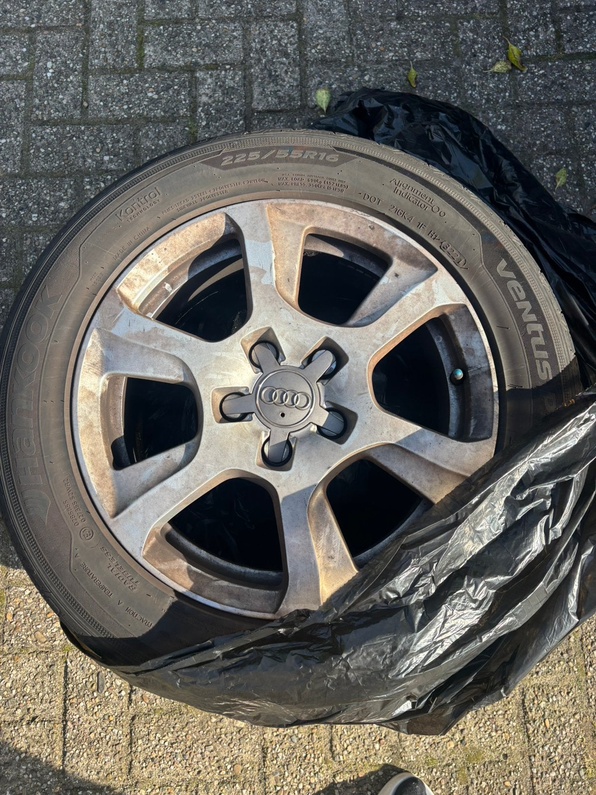 Audi wielen r16 x4, Auto diversen, Ophalen of Verzenden, Zo goed als nieuw