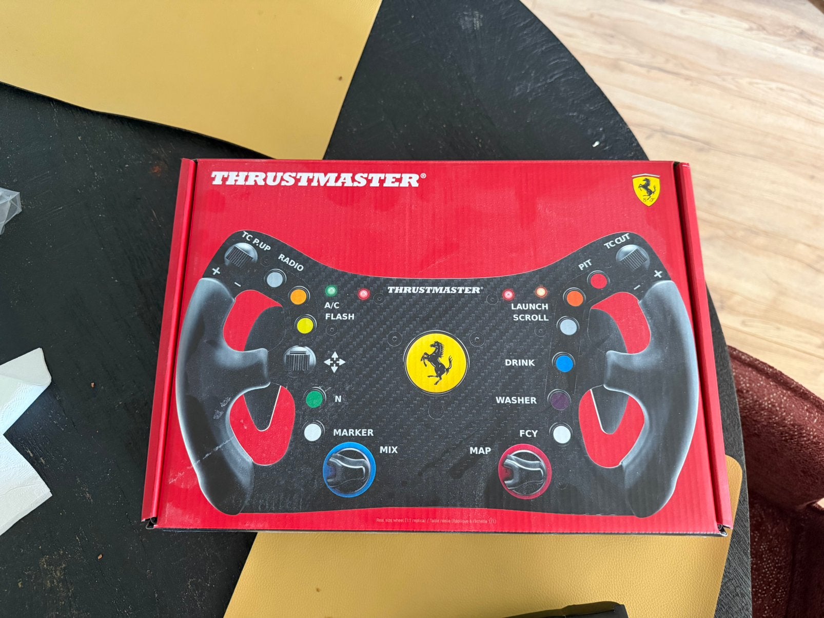 Ferrari 488 GT3 Wheel Add-On,, Thrustmaster, Ophalen, Gebruikt, Racestuur